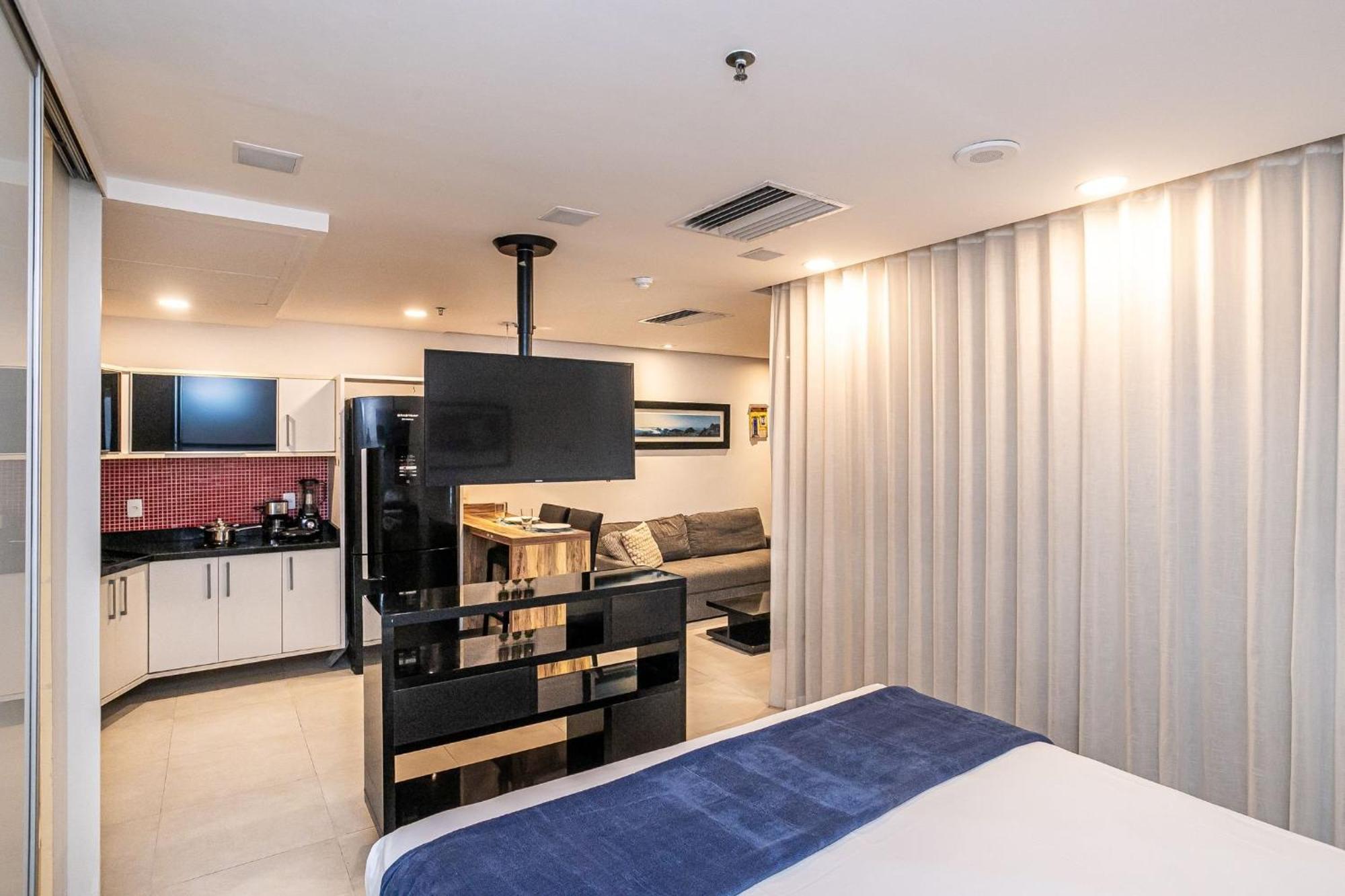 Apartamento Flat Com Servico E Lazer Com Vista O Mar Da Barra Da Tijuca Rio de Janeiro