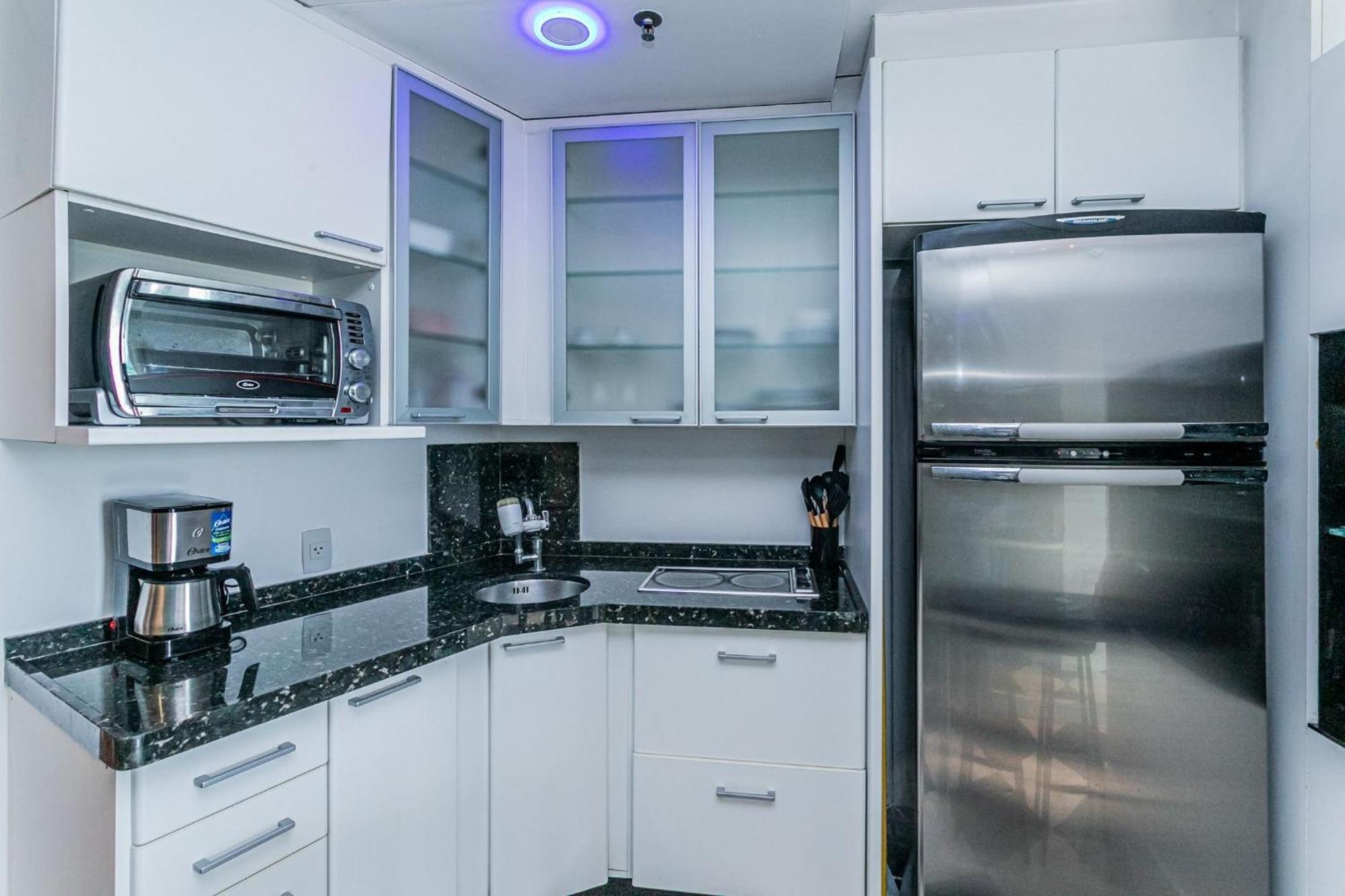 Flat Com Servico E Lazer Com Vista O Mar Da Barra Da Tijuca Apartamento Rio de Janeiro