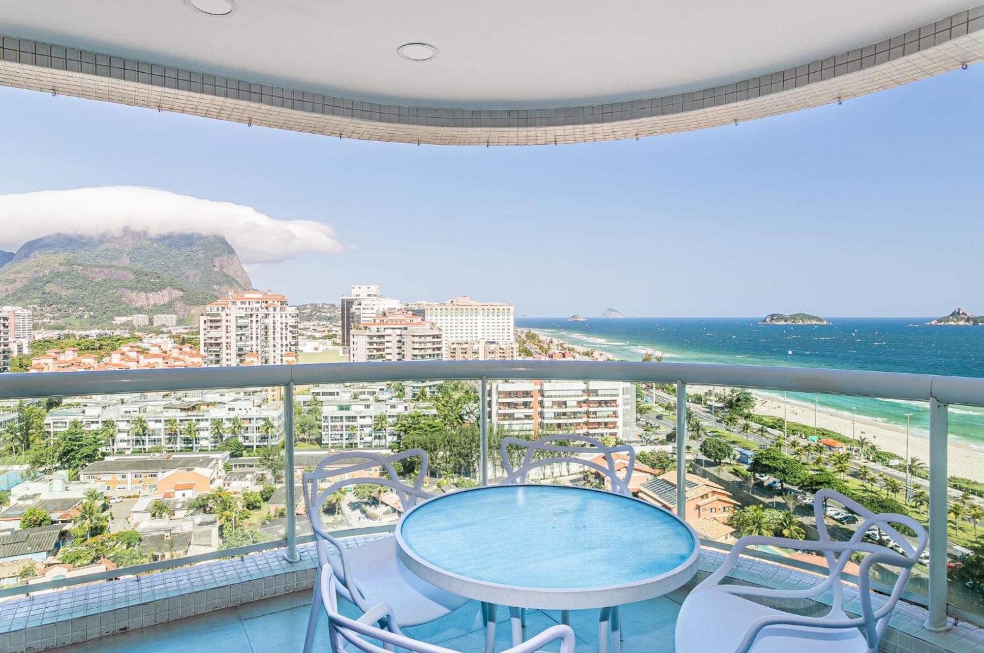 Apartamento Flat Com Servico E Lazer Com Vista O Mar Da Barra Da Tijuca