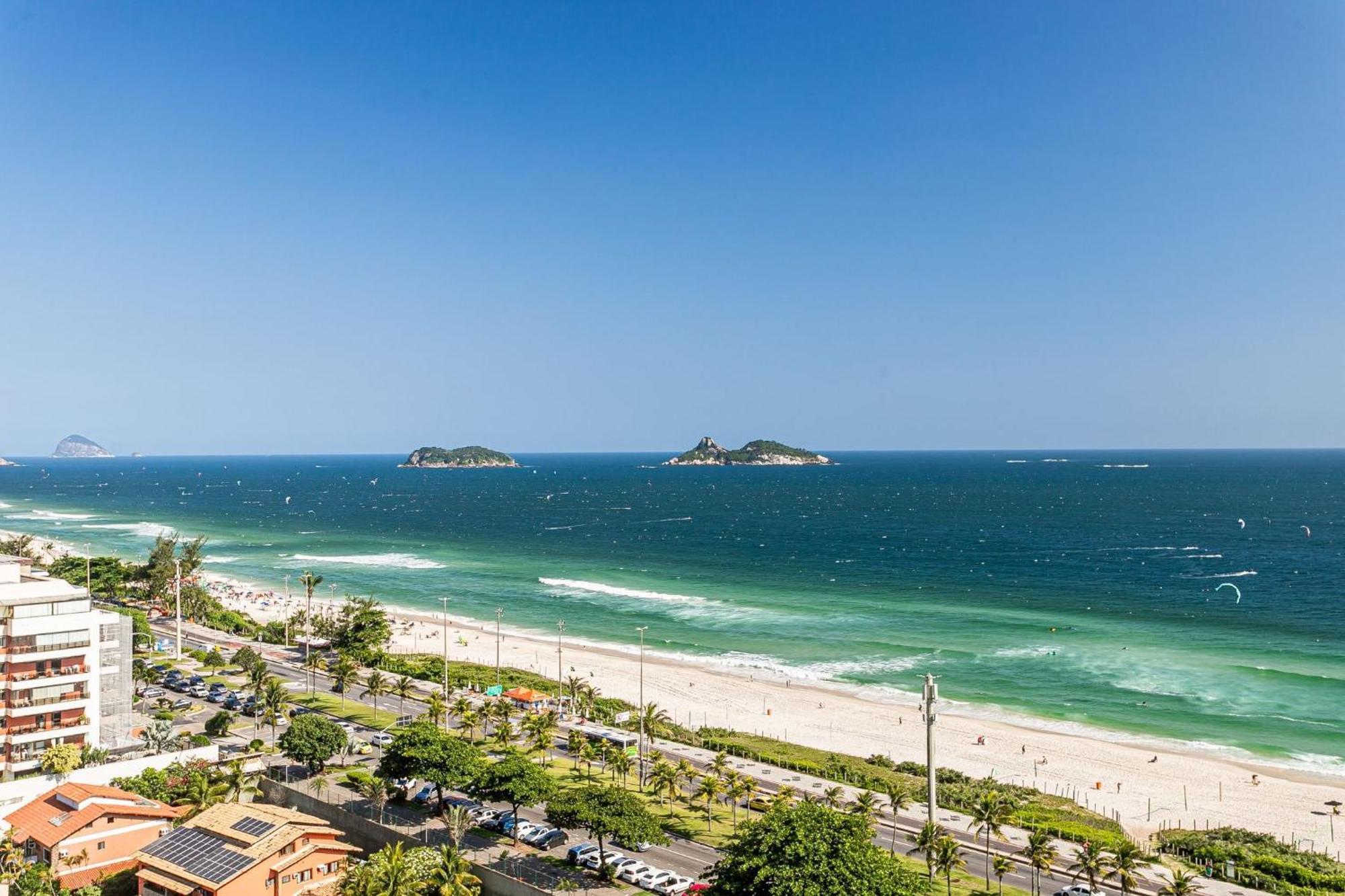 Flat Com Servico E Lazer Com Vista O Mar Da Barra Da Tijuca Río de Janeiro