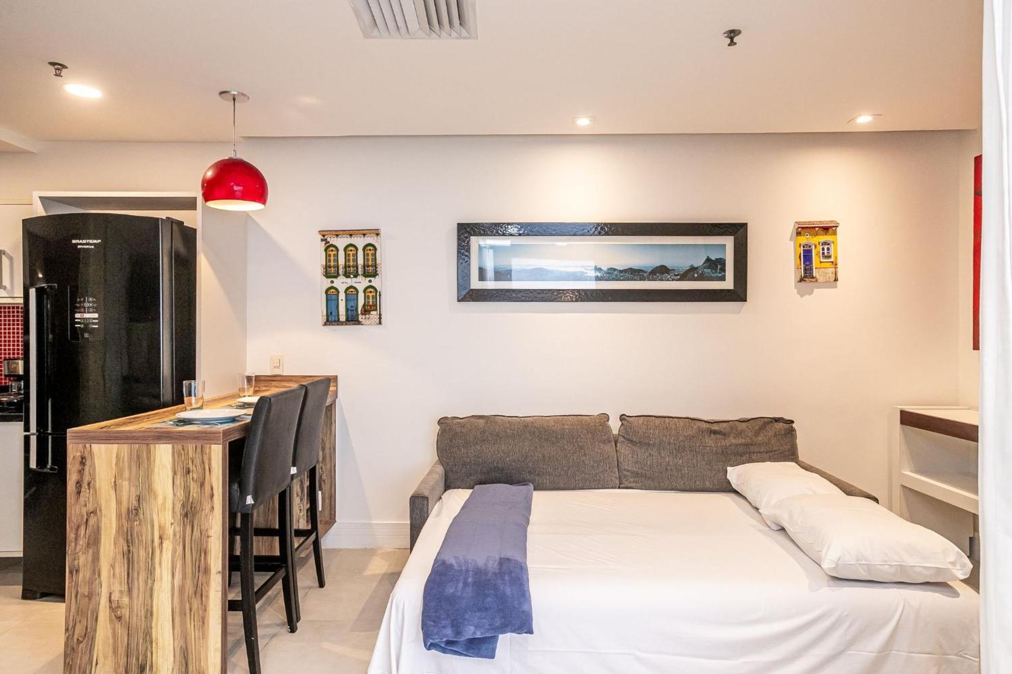 Flat Com Servico E Lazer Com Vista O Mar Da Barra Da Tijuca * Río de Janeiro