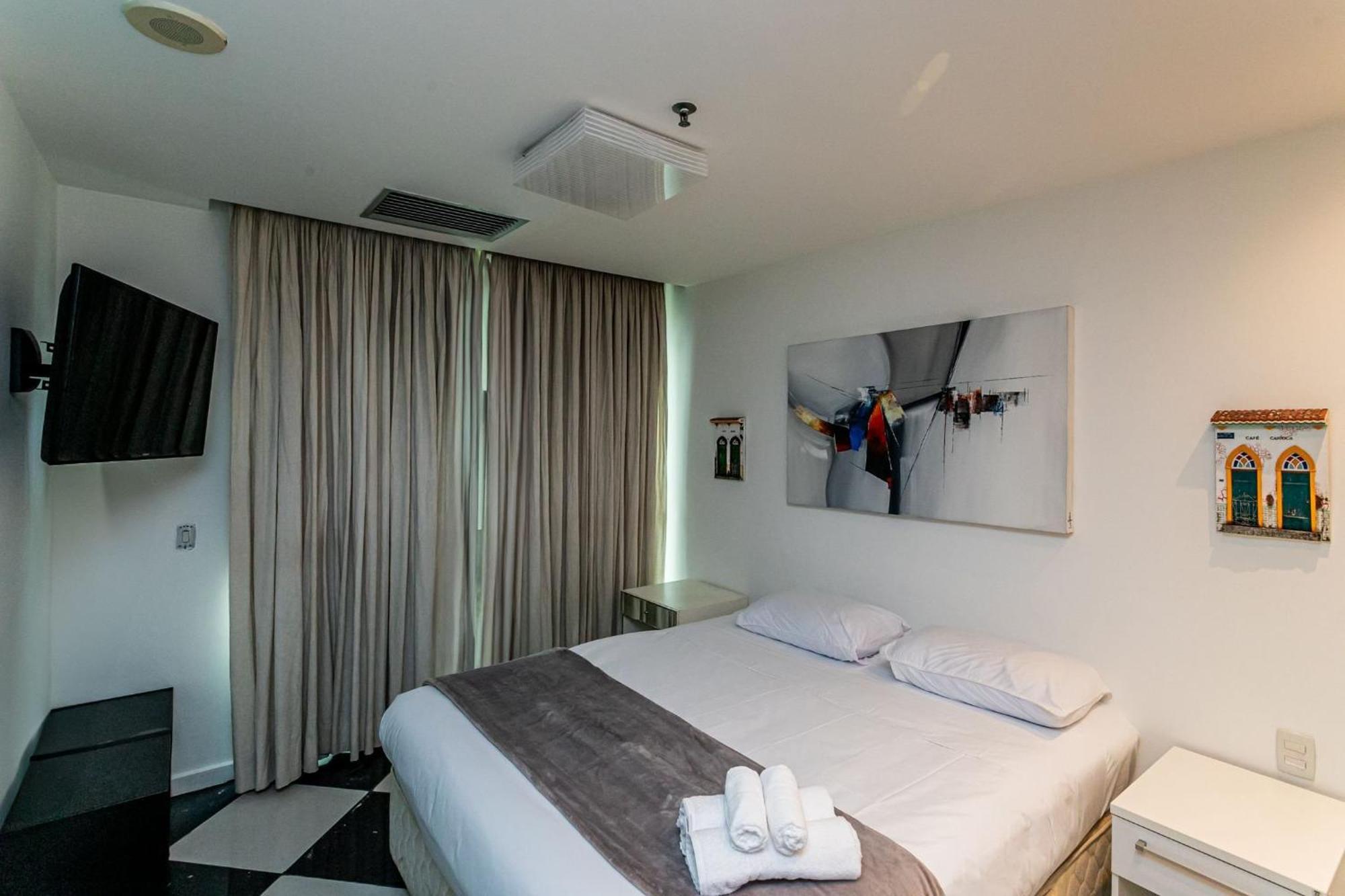 Apartamento Flat Com Servico E Lazer Com Vista O Mar Da Barra Da Tijuca Río de Janeiro