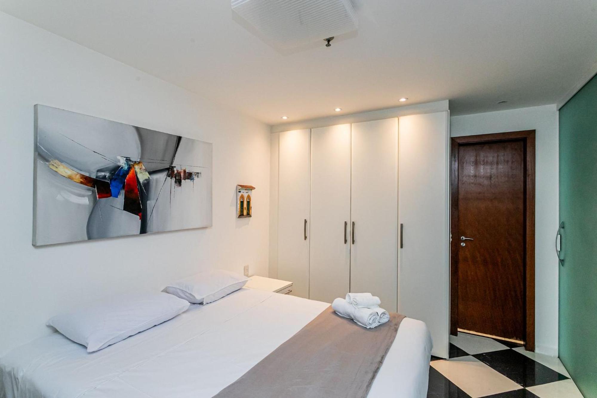 Flat Com Servico E Lazer Com Vista O Mar Da Barra Da Tijuca Río de Janeiro