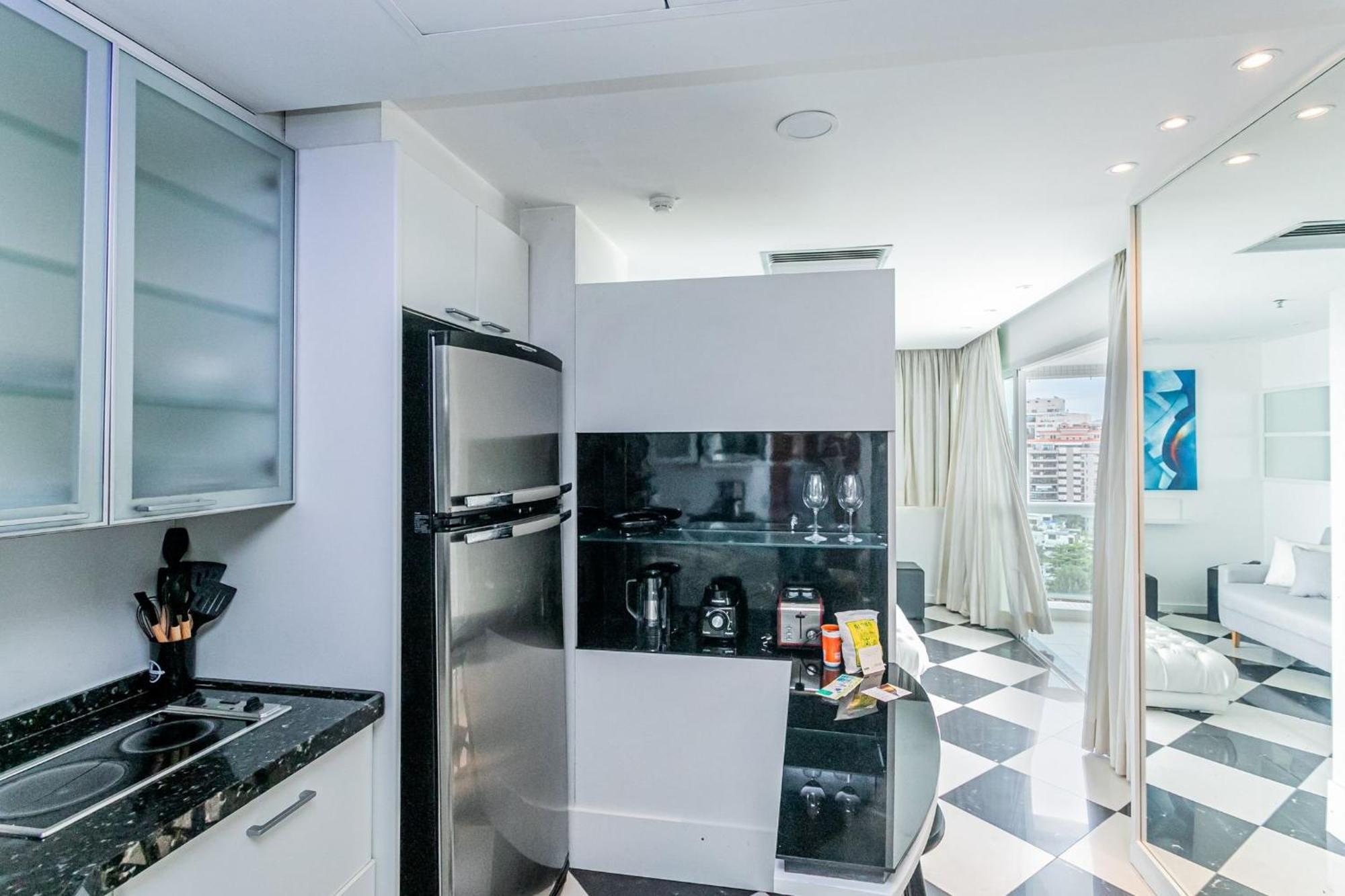 Apartamento Flat Com Servico E Lazer Com Vista O Mar Da Barra Da Tijuca Río de Janeiro