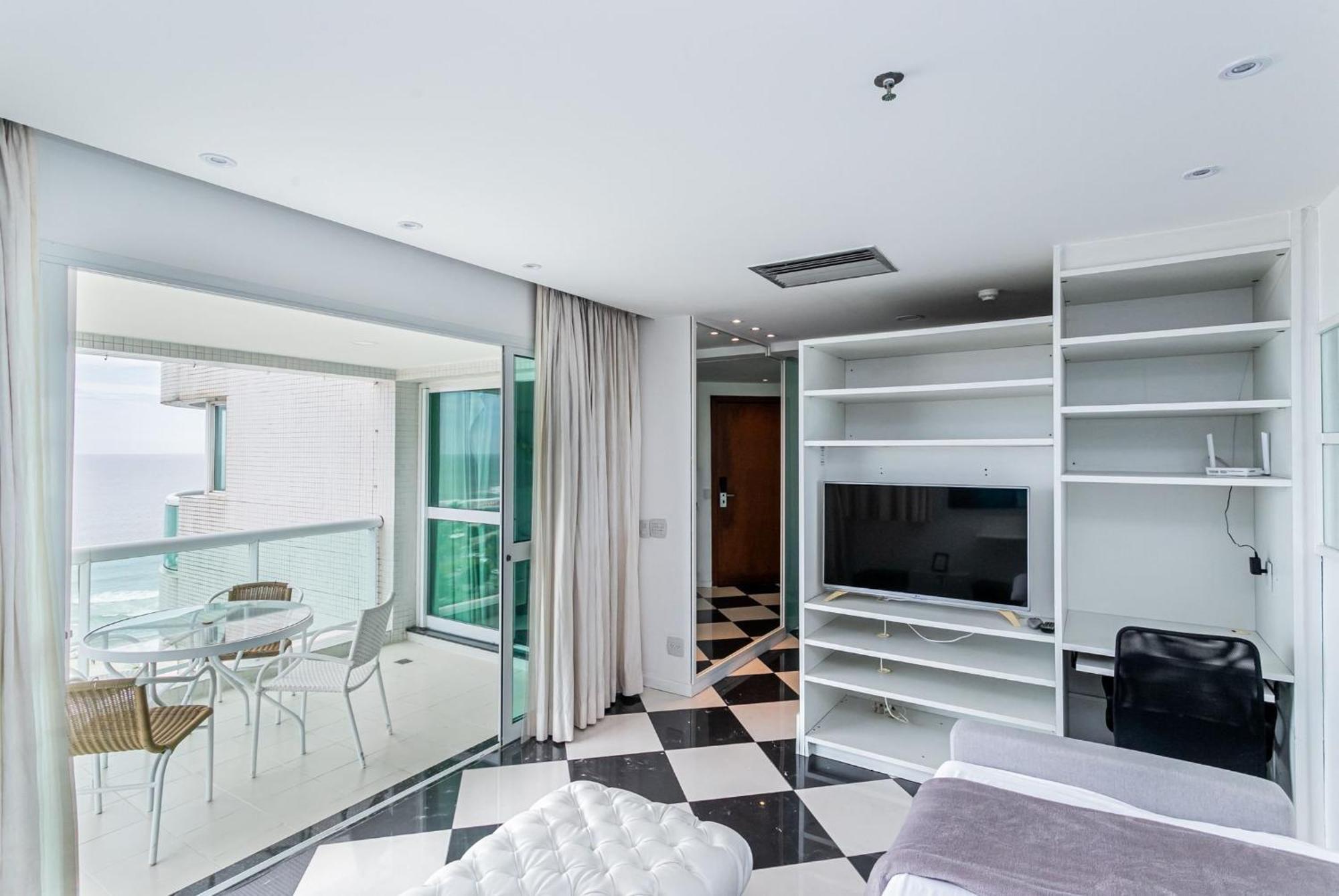 Flat Com Servico E Lazer Com Vista O Mar Da Barra Da Tijuca Río de Janeiro