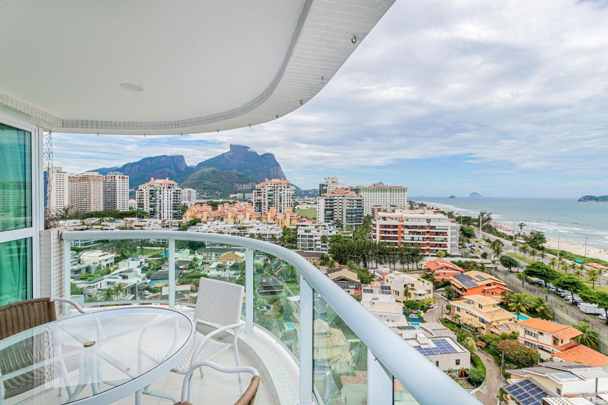 Flat Com Servico E Lazer Com Vista O Mar Da Barra Da Tijuca Apartamento Río de Janeiro